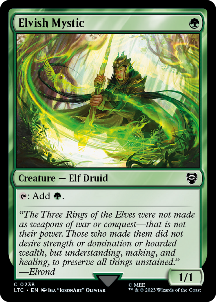 Elvish Mystic [The Lord of the Rings: Tales of Middle-Earth Commander] | Anubis Games and Hobby