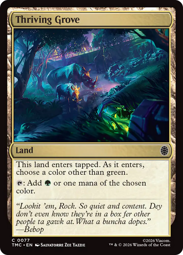 Thriving Grove [Teenage Mutant Ninja Turtles Commander] | Anubis Games and Hobby