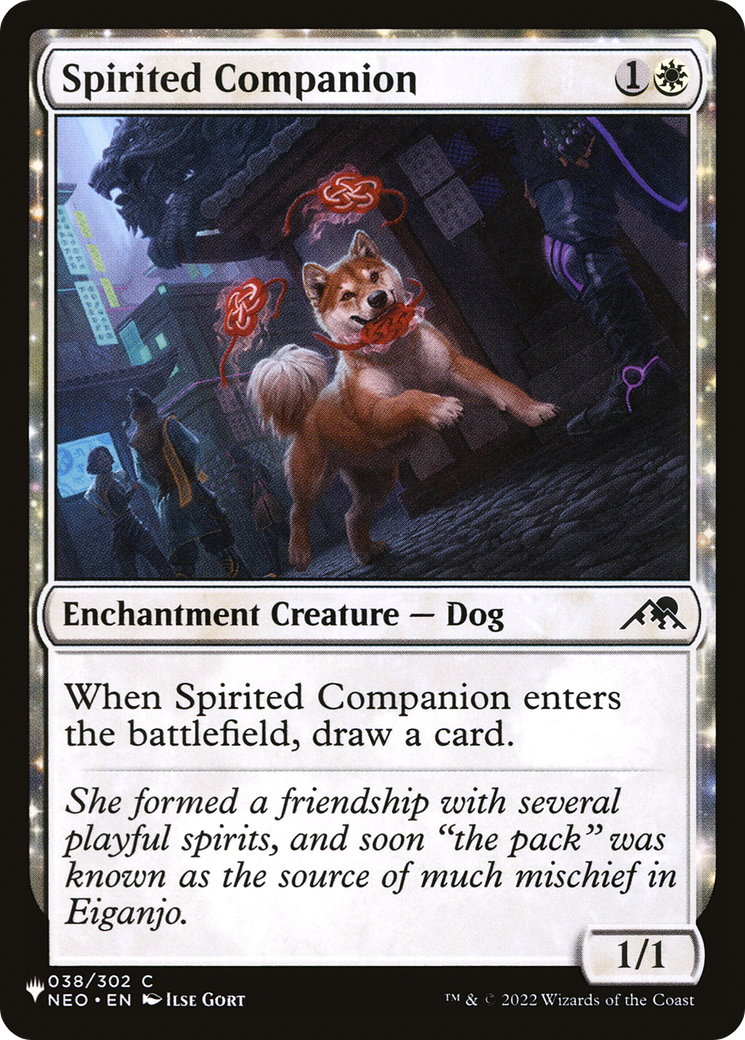 Spirited Companion [The List] | Anubis Games and Hobby