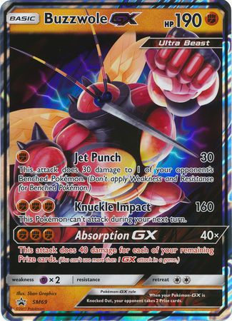 Buzzwole GX (SM69) (Jumbo Card) [Sun & Moon: Black Star Promos] | Anubis Games and Hobby