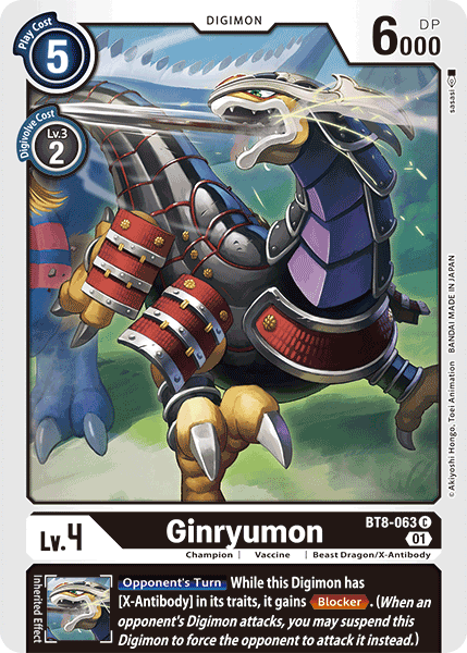 Ginryumon [BT8-063] [New Awakening] | Anubis Games and Hobby