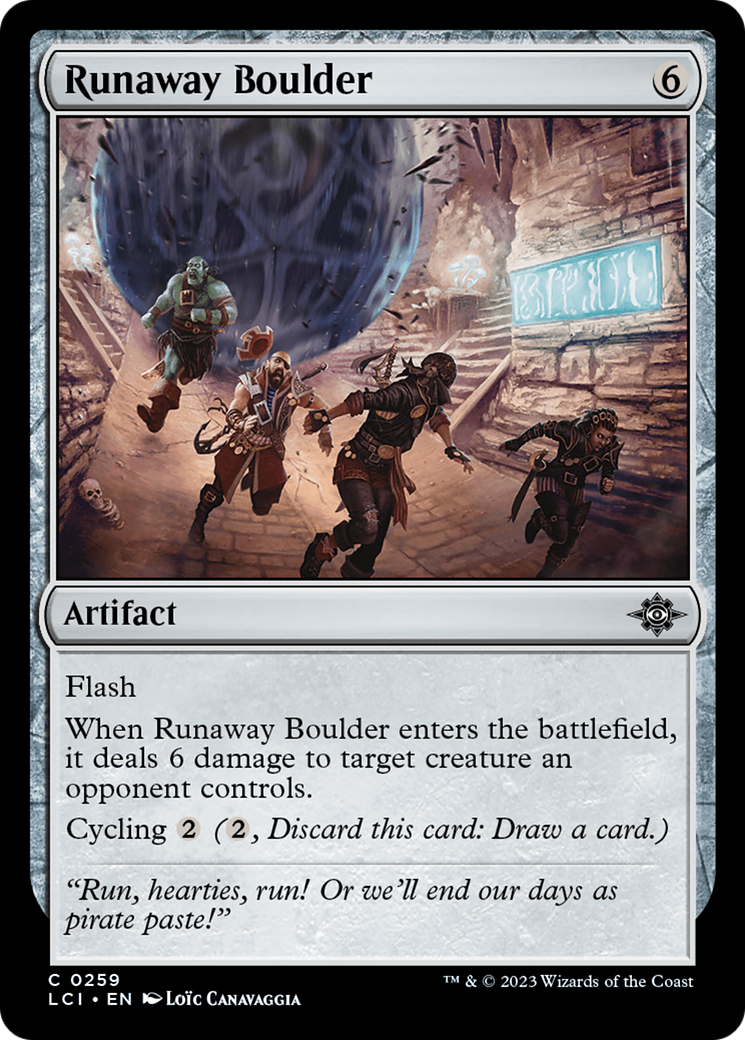 Runaway Boulder [The Lost Caverns of Ixalan] | Anubis Games and Hobby