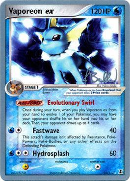 Vaporeon ex (110/113) (Eeveelutions - Jimmy Ballard) [World Championships 2006] | Anubis Games and Hobby