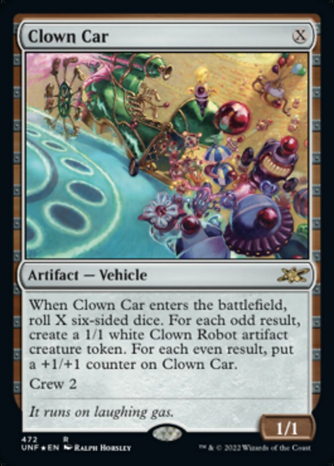 Clown Car (Galaxy Foil) [Unfinity] | Anubis Games and Hobby