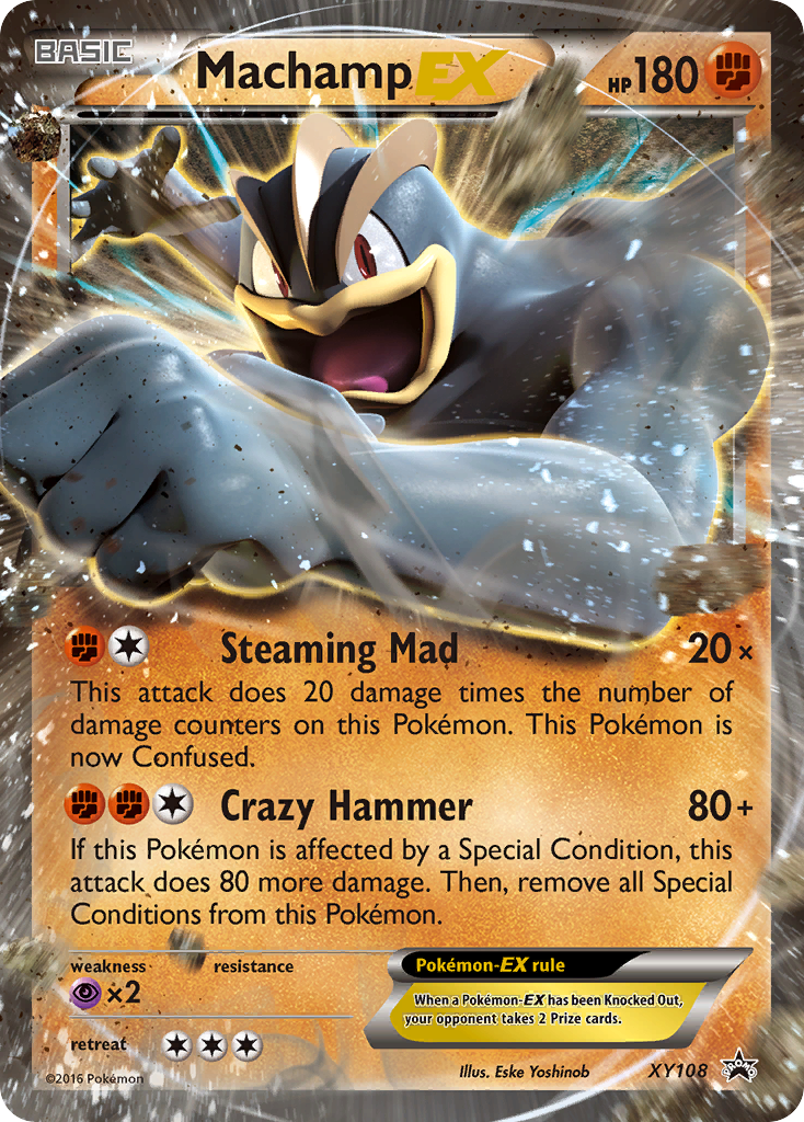 Machamp EX (XY108) [XY: Black Star Promos] | Anubis Games and Hobby