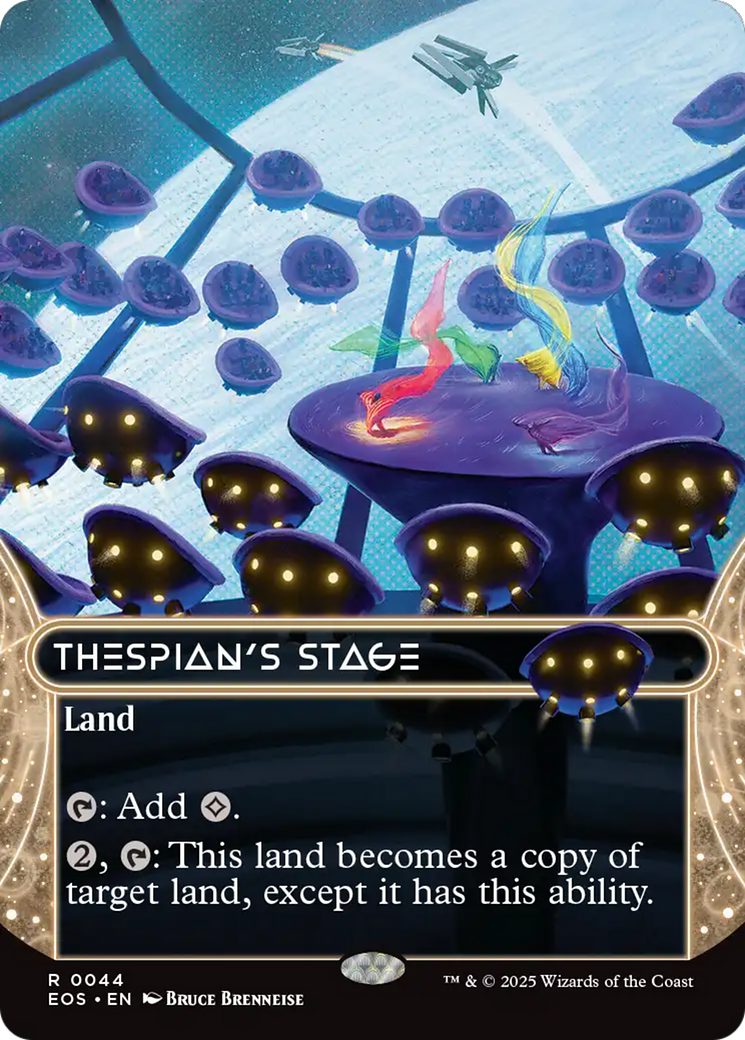 Thespian's Stage (0044) (Borderless) [Edge of Eternities: Stellar Sights] | Anubis Games and Hobby