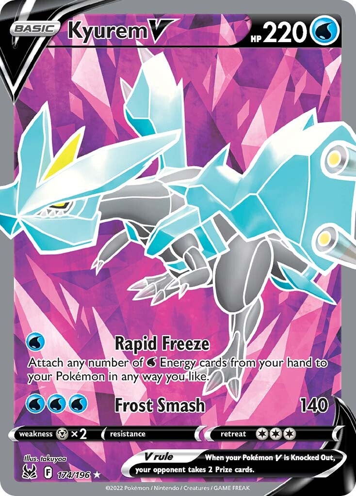 Kyurem V (174/196) [Sword & Shield: Lost Origin] | Anubis Games and Hobby