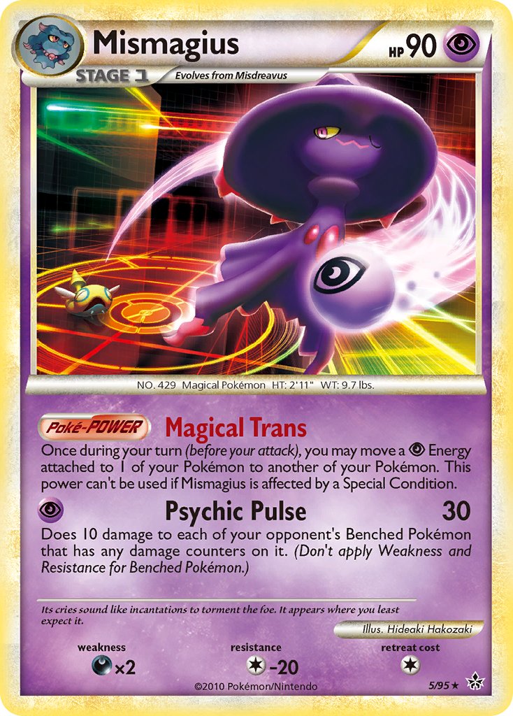 Mismagius (5/95) (Theme Deck Exclusive) [HeartGold & SoulSilver: Unleashed] | Anubis Games and Hobby
