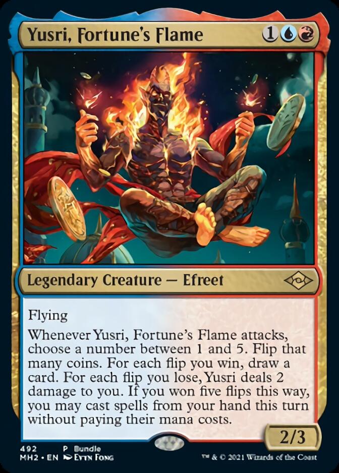 Yusri, Fortune's Flame (Bundle) [Modern Horizons 2] | Anubis Games and Hobby