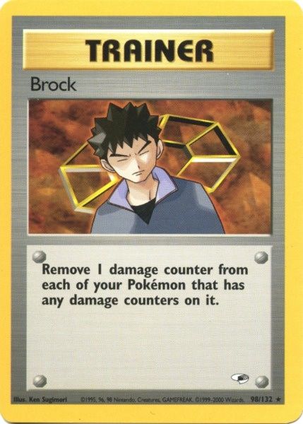 Brock (98/132) [Gym Heroes Unlimited] | Anubis Games and Hobby