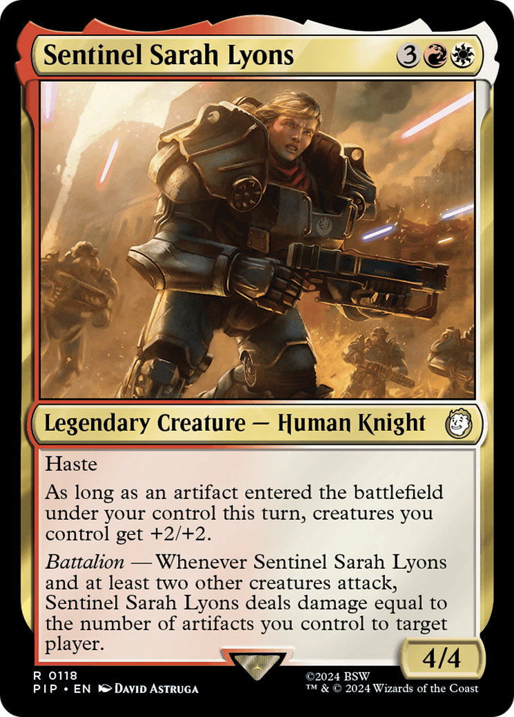 Sentinel Sarah Lyons [Fallout] | Anubis Games and Hobby