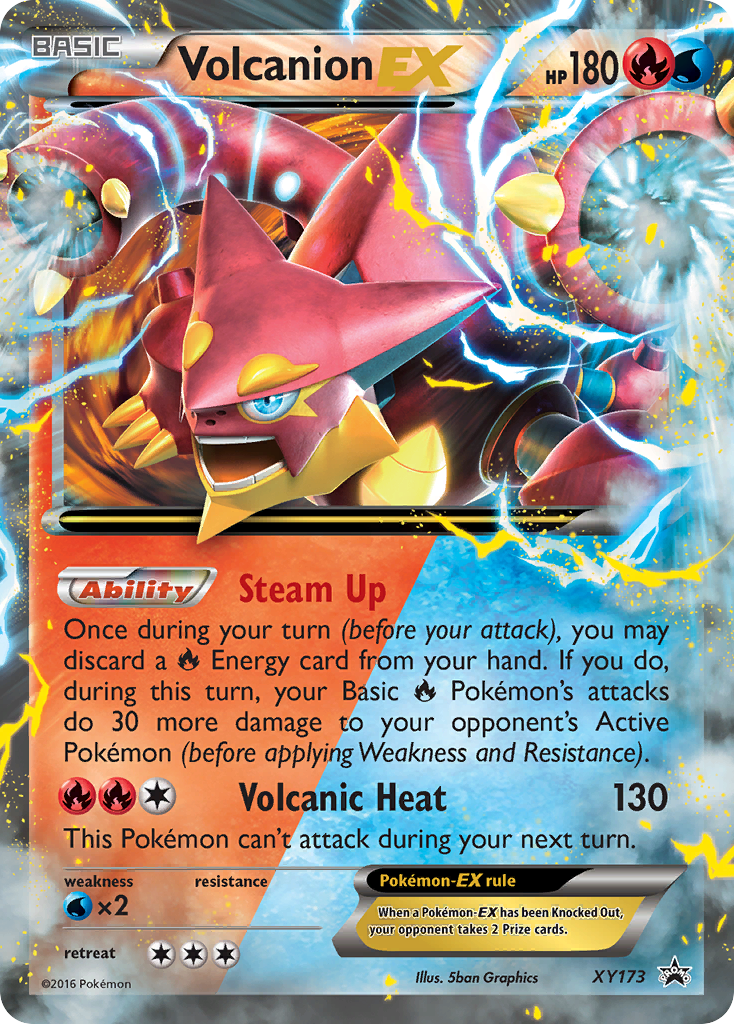 Volcanion EX (XY173) [XY: Black Star Promos] | Anubis Games and Hobby