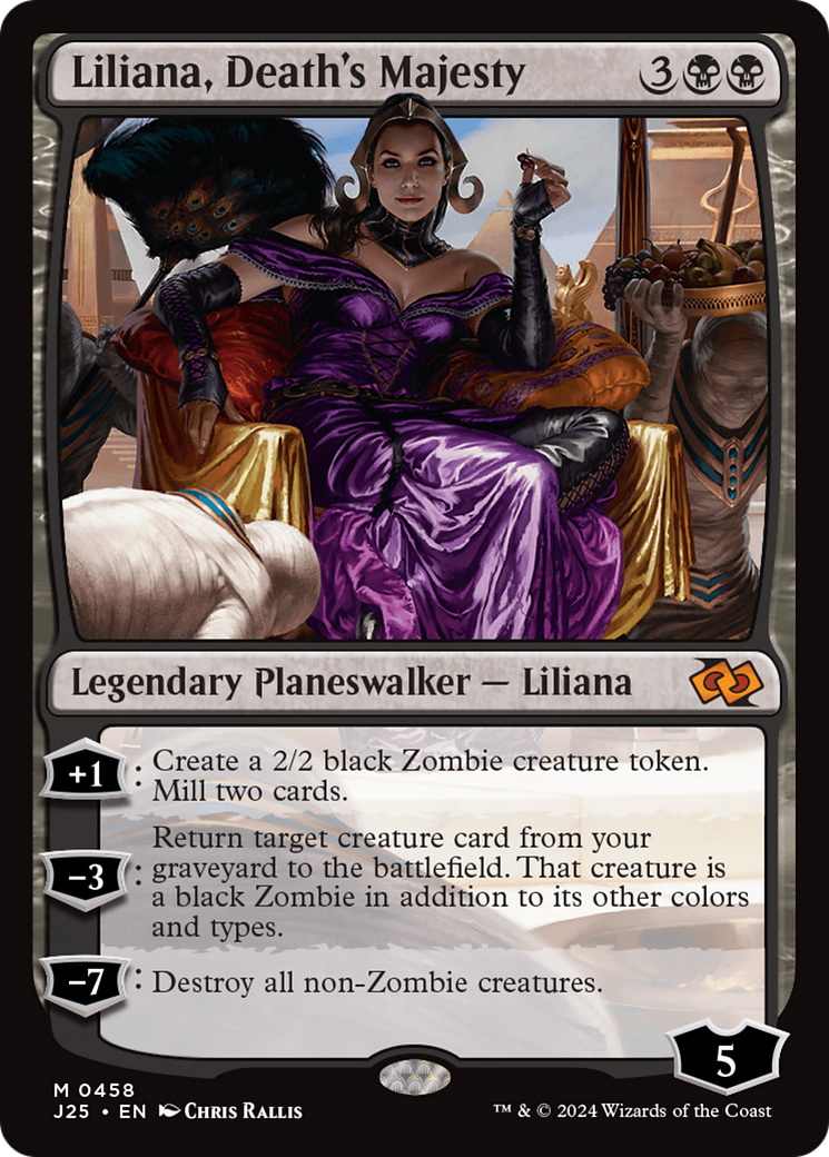 Liliana, Death's Majesty [Foundations Jumpstart] | Anubis Games and Hobby