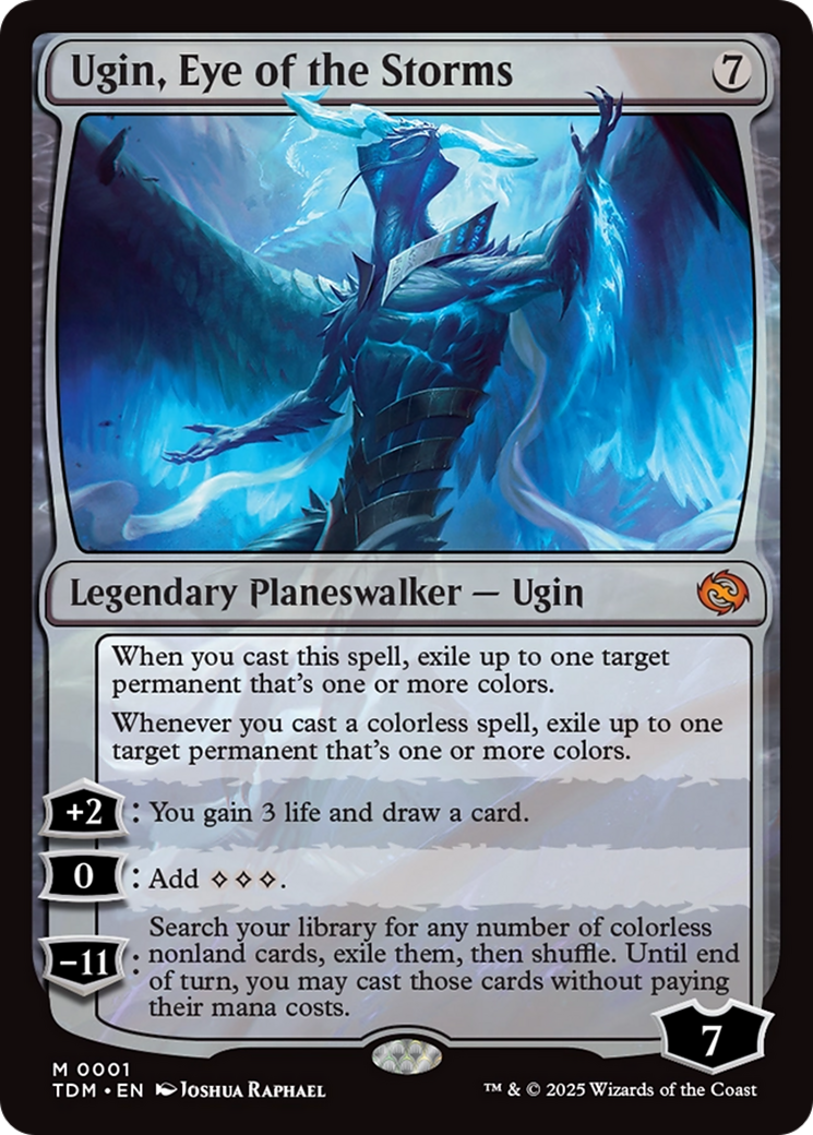 Ugin, Eye of the Storms [Tarkir: Dragonstorm] | Anubis Games and Hobby