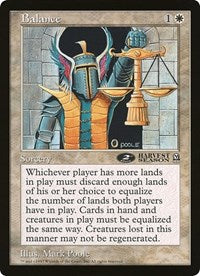 Balance (Oversized) [Oversize Cards] | Anubis Games and Hobby