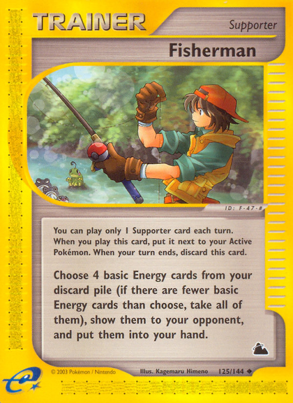 Fisherman (125/144) [Skyridge] | Anubis Games and Hobby
