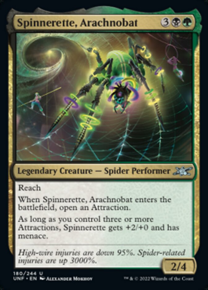 Spinnerette, Arachnobat [Unfinity] | Anubis Games and Hobby