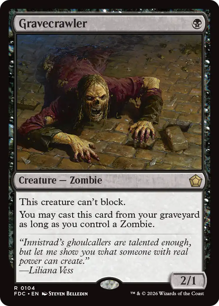 Gravecrawler [Foundations Commander] | Anubis Games and Hobby