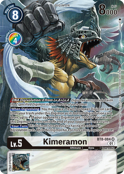 Kimeramon [BT8-084] (Alternate Art) [New Awakening] | Anubis Games and Hobby