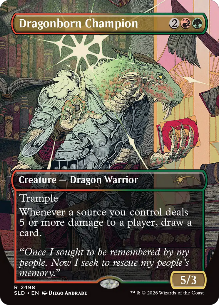 Dragonborn Champion [Secret Lair Drop Series] | Anubis Games and Hobby