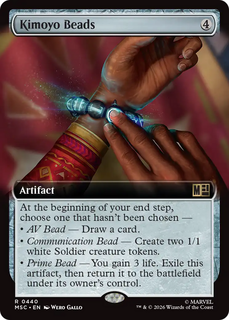 Kimoyo Beads (Extended Art) [Marvel Super Heroes Commander] | Anubis Games and Hobby