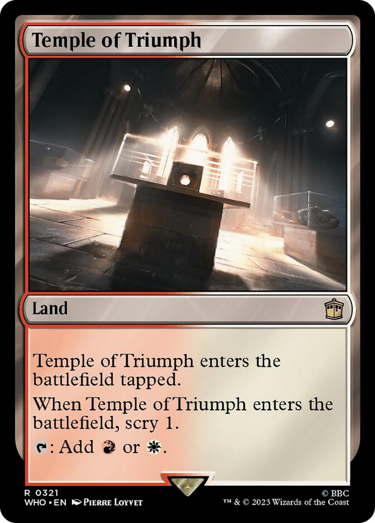 Temple of Triumph [Doctor Who] | Anubis Games and Hobby