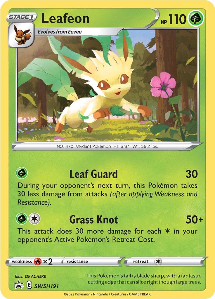 Leafeon (SWSH191) [Sword & Shield: Black Star Promos] | Anubis Games and Hobby