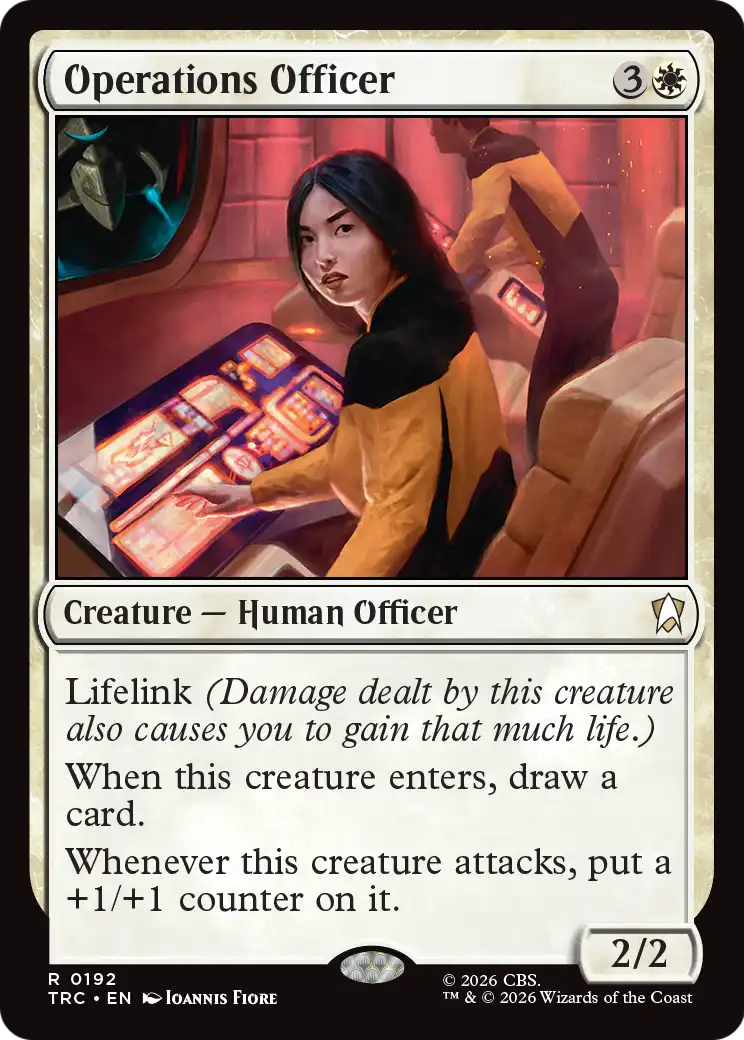 Operations Officer [Star Trek Commander] | Anubis Games and Hobby