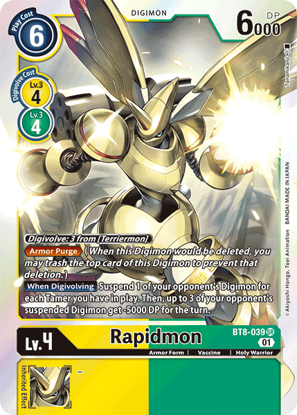 Rapidmon [BT8-039] [New Awakening] | Anubis Games and Hobby