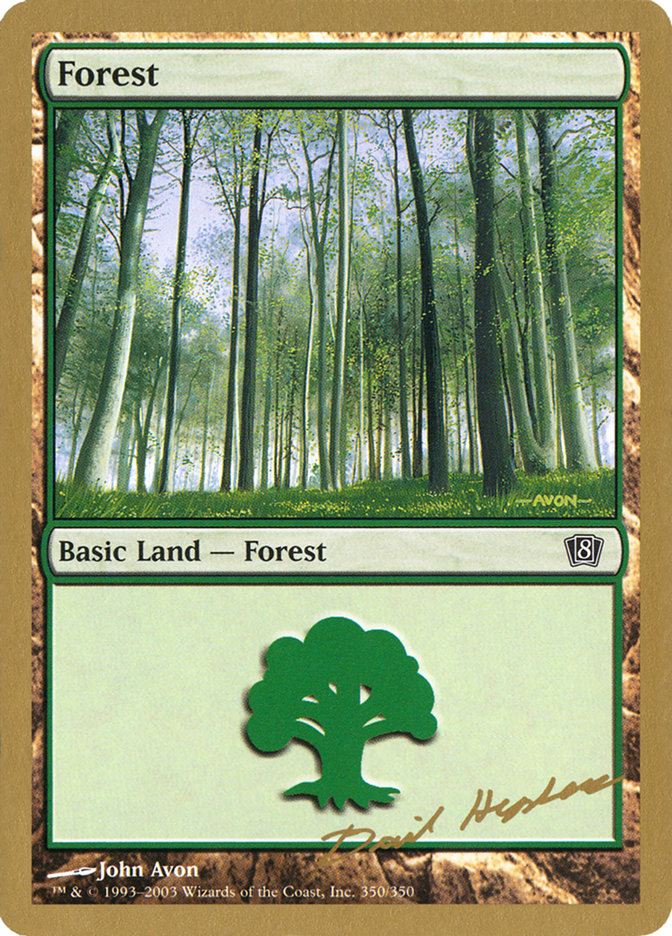 Forest (dh350) (Dave Humpherys) [World Championship Decks 2003] | Anubis Games and Hobby