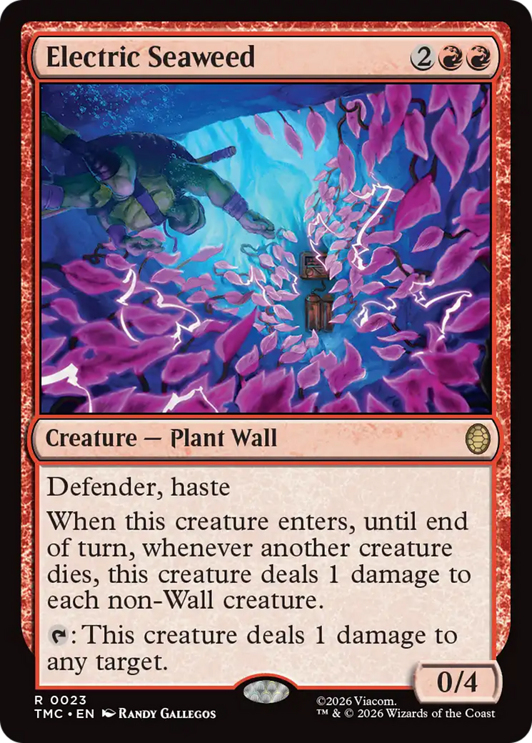 Electric Seaweed [Teenage Mutant Ninja Turtles Commander] | Anubis Games and Hobby