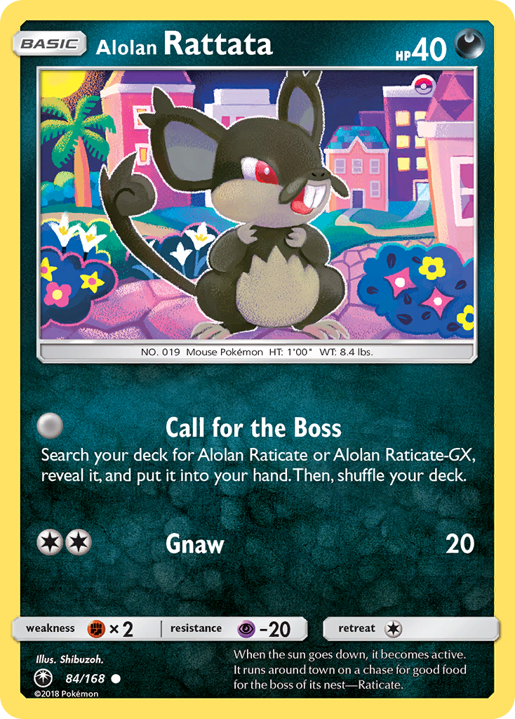 Alolan Rattata (84/168) [Sun & Moon: Celestial Storm] | Anubis Games and Hobby