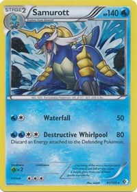 Samurott (41/149) (Cosmos Holo) (Blister Exclusive) [Black & White: Boundaries Crossed] | Anubis Games and Hobby