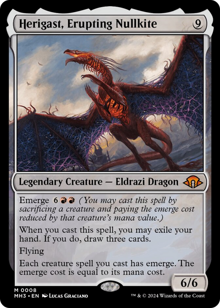 Herigast, Erupting Nullkite [Modern Horizons 3] | Anubis Games and Hobby