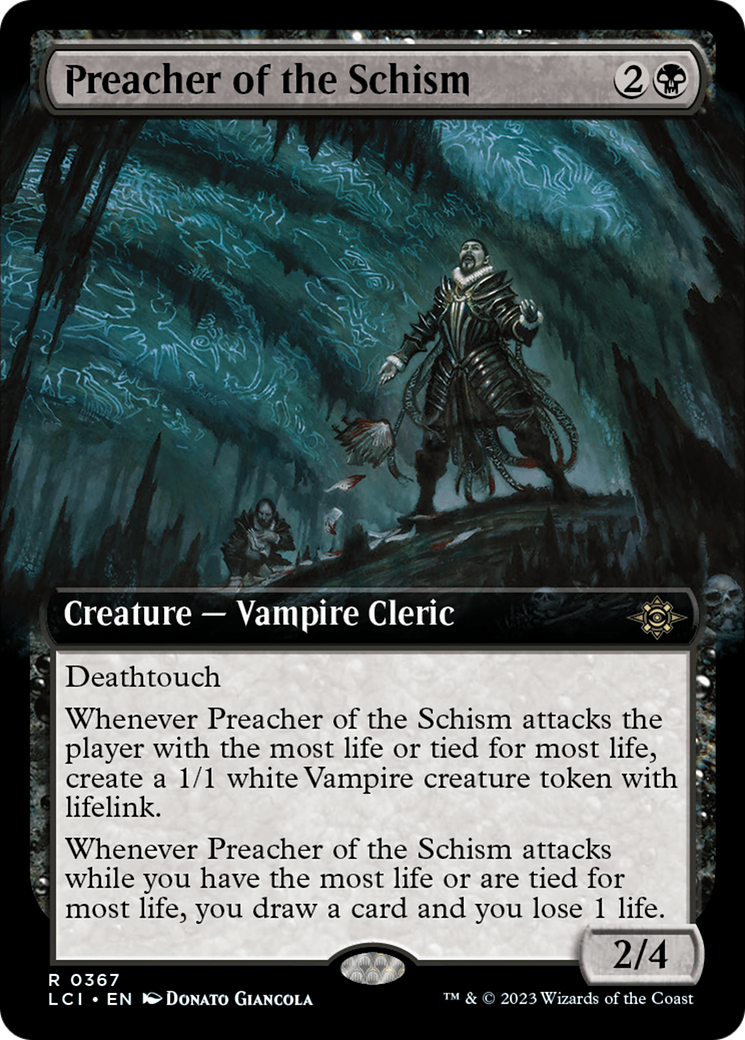 Preacher of the Schism (Extended Art) [The Lost Caverns of Ixalan] | Anubis Games and Hobby