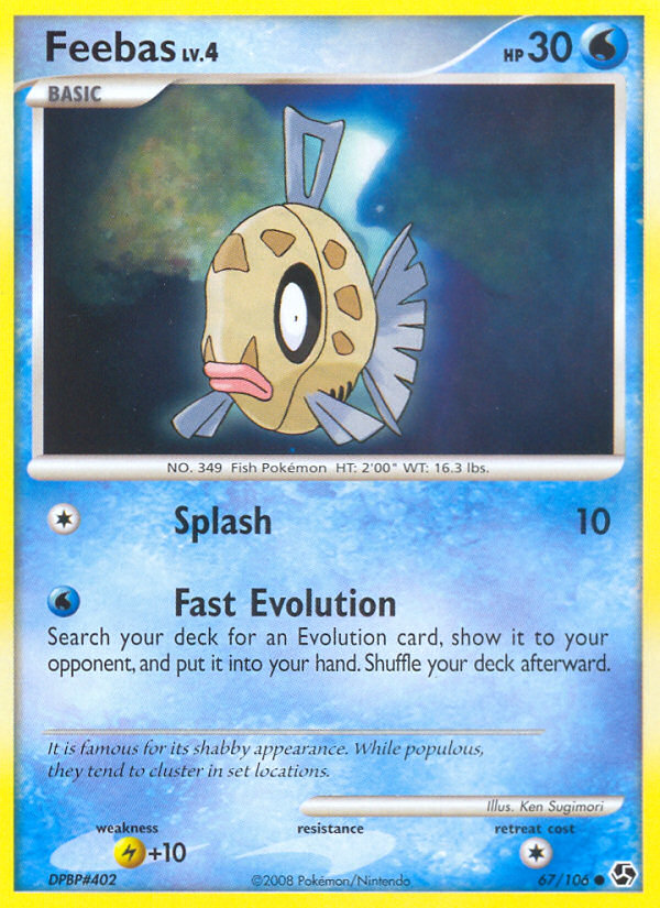 Feebas (67/106) [Diamond & Pearl: Great Encounters] | Anubis Games and Hobby