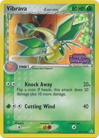 Vibrava (54/110) (Delta Species) (Stamped) [EX: Holon Phantoms] | Anubis Games and Hobby