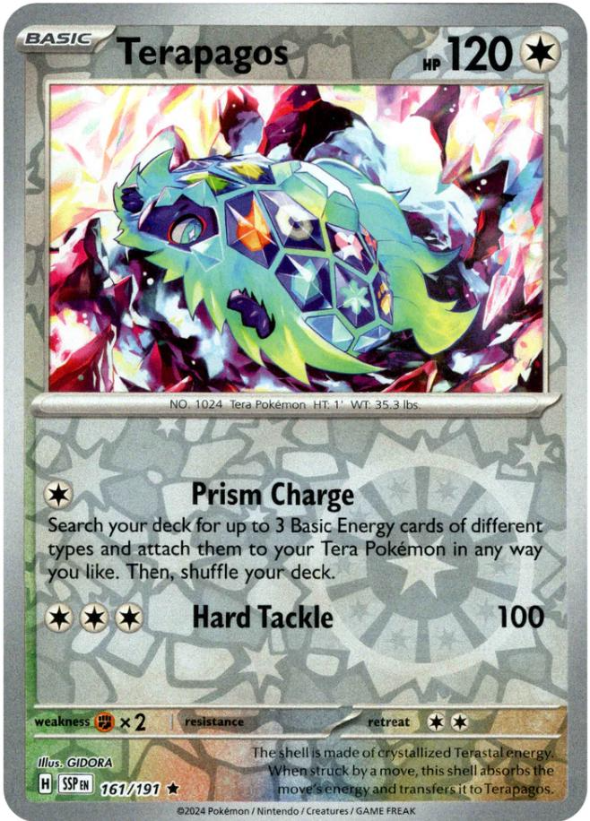 Terapagos (161/191) [Scarlet & Violet: Surging Sparks] | Anubis Games and Hobby