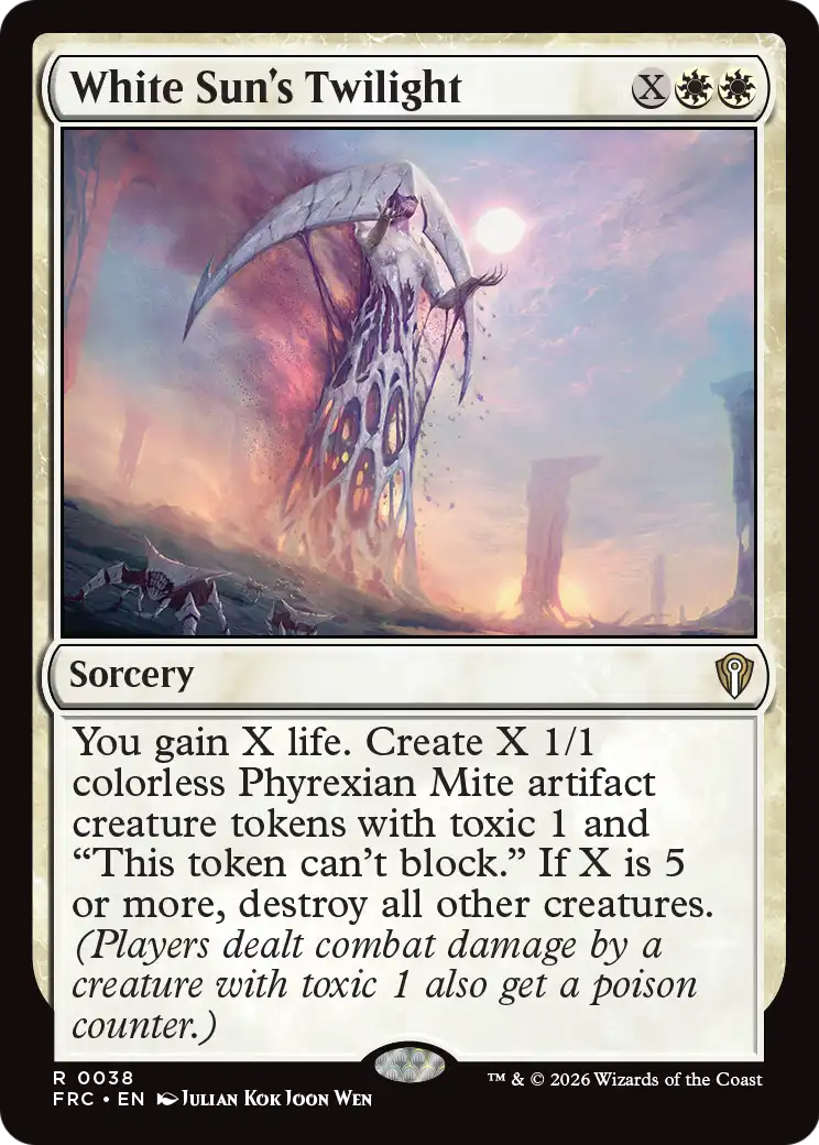 White Sun's Twilight [Reality Fracture Commander] | Anubis Games and Hobby