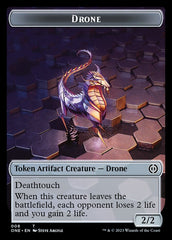 Drone Token [Phyrexia: All Will Be One Tokens] | Anubis Games and Hobby