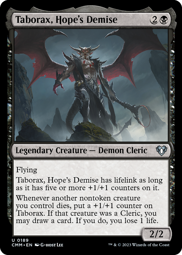 Taborax, Hope's Demise [Commander Masters] | Anubis Games and Hobby