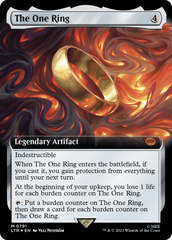 The One Ring (Extended Art) (Surge Foil) [The Lord of the Rings: Tales of Middle-Earth] | Anubis Games and Hobby