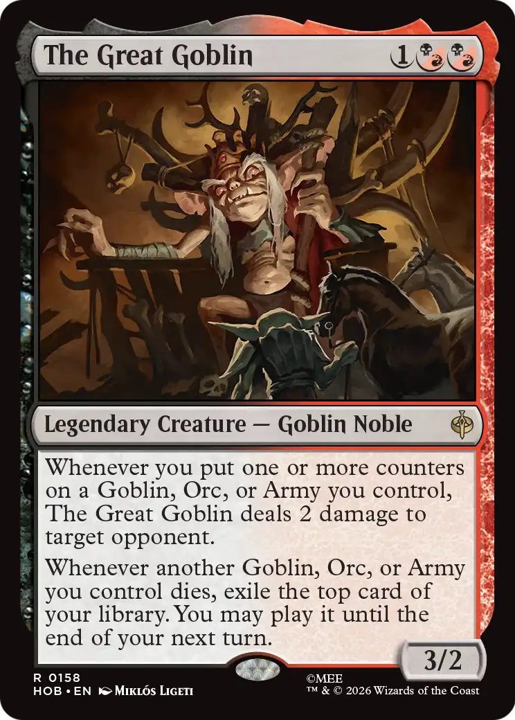 The Great Goblin [The Hobbit] | Anubis Games and Hobby