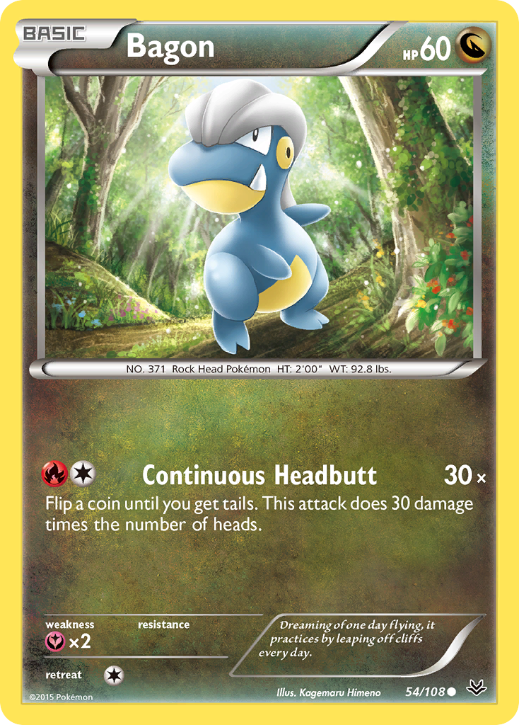 Bagon (54/108) [XY: Roaring Skies] | Anubis Games and Hobby