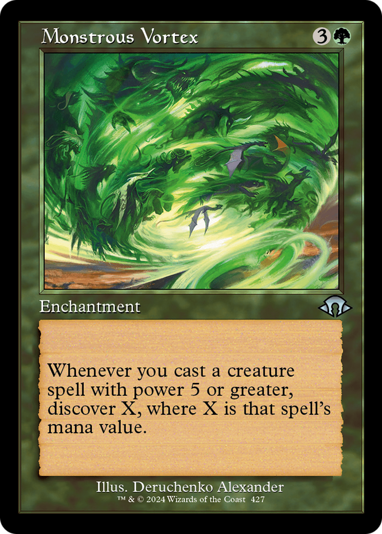 Monstrous Vortex (Retro) [Modern Horizons 3] | Anubis Games and Hobby
