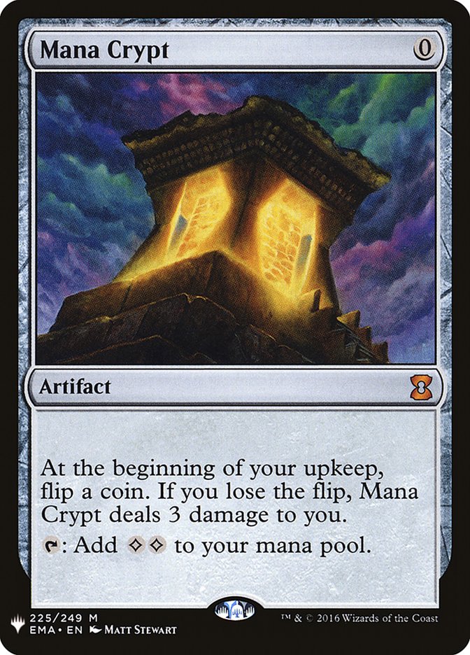 Mana Crypt [Mystery Booster] | Anubis Games and Hobby