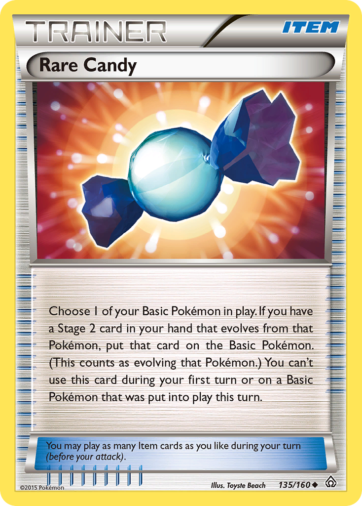 Rare Candy (135/160) [XY: Primal Clash] | Anubis Games and Hobby