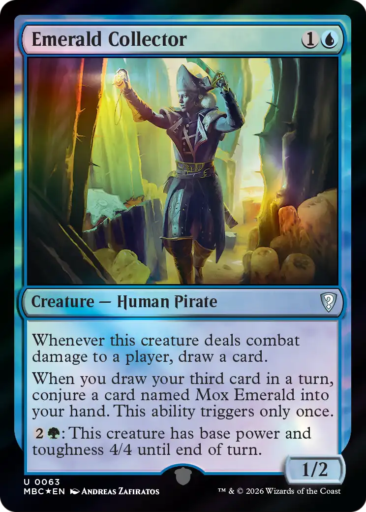 Emerald Collector [Mystery Booster: Commander Edition] | Anubis Games and Hobby