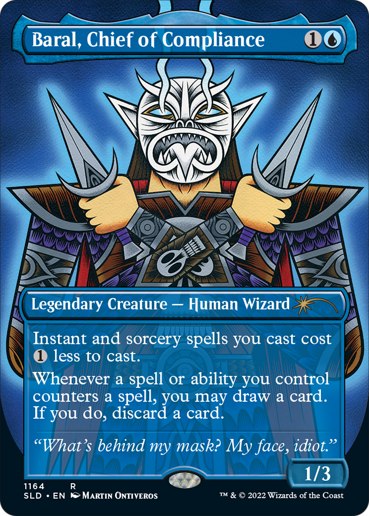 Baral, Chief of Compliance (Borderless) [Secret Lair Drop Series] | Anubis Games and Hobby