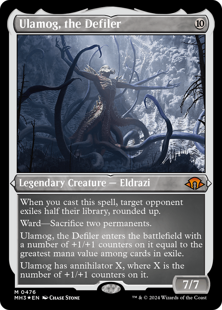 Ulamog, the Defiler (Foil Etched) [Modern Horizons 3] | Anubis Games and Hobby